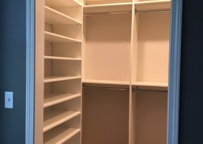 Custom Closets – New Construction Home