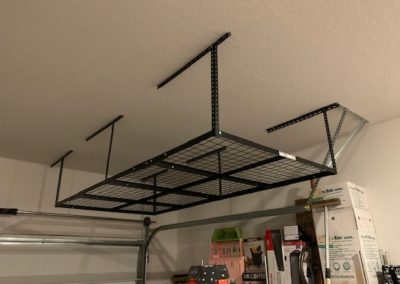 Garage Storage Rack Installation
